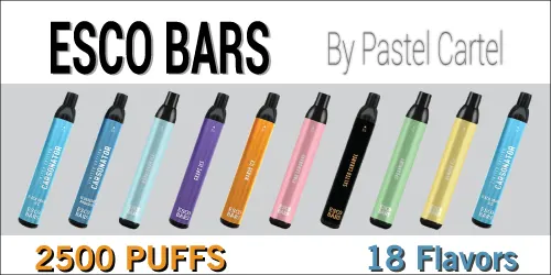 esco bar vape pastel cartel