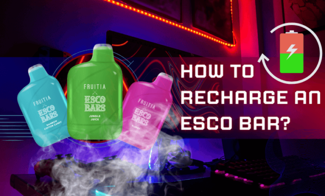 How to recharge an esco bar