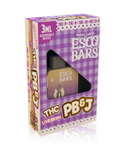 Esco Bars 3 Gram Live Resin Blend PB&J Disposable